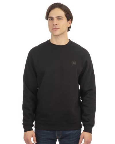 REBASE CREW NECK 242-RTOP-1005 BLACK