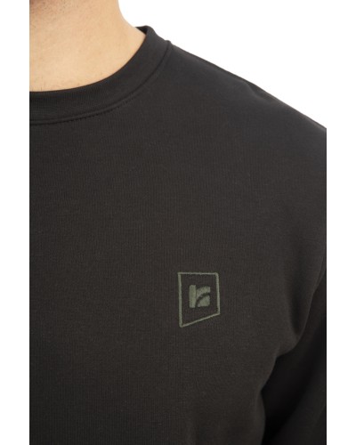 REBASE CREW NECK 242-RTOP-1005 BLACK