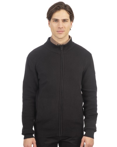 REBASE ZIP KNIT 242-RKNIT-8008 BLACK