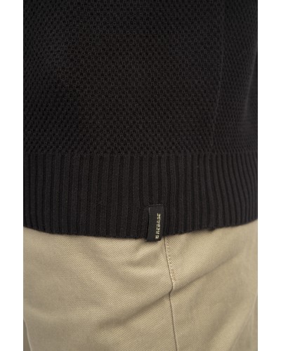 REBASE KNIT 242-RKNIT-8011 PURE BLACK