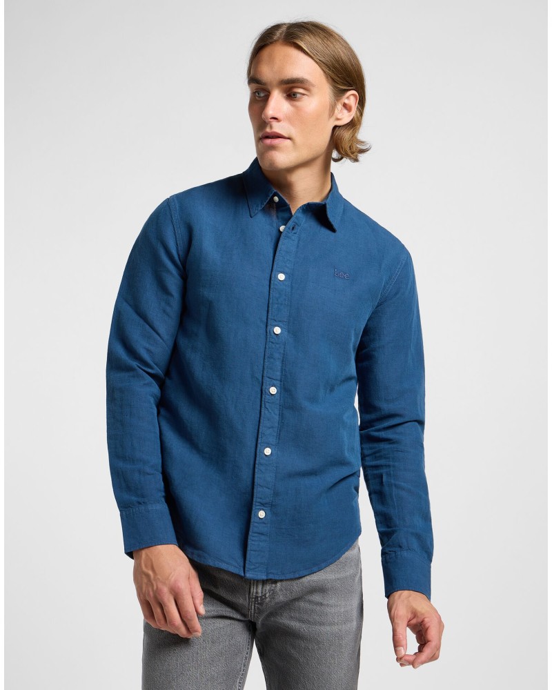 LEE	SHIRT PATCH SHIRT  ORION BLUE
