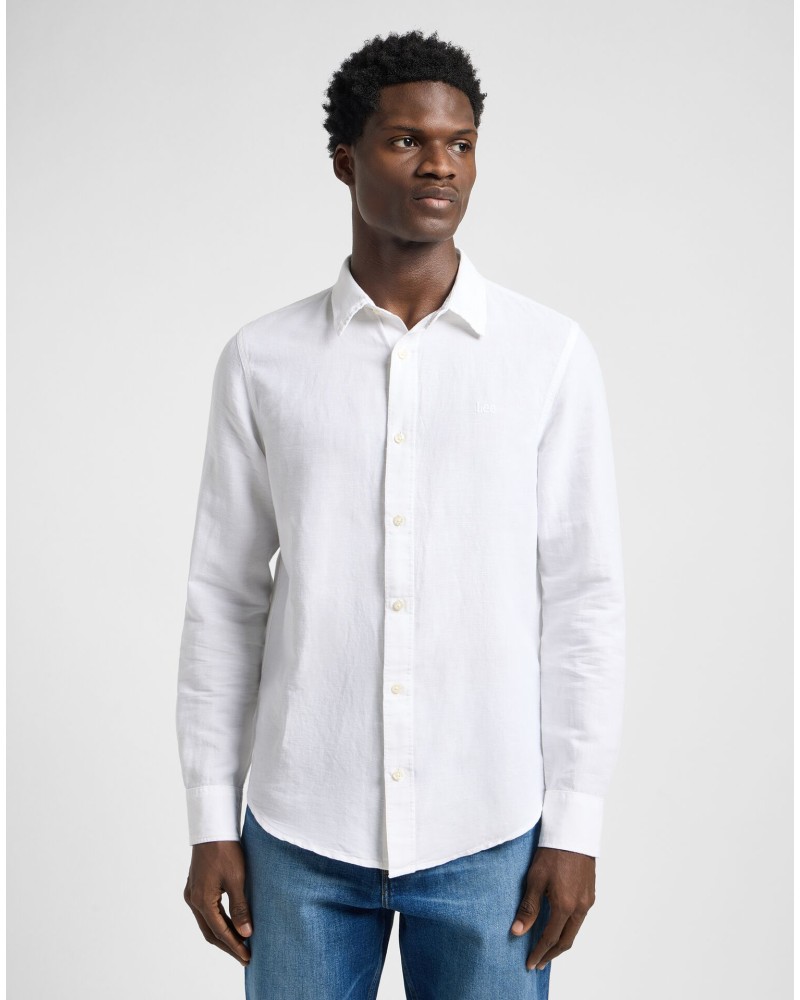 LEE	SHIRT PATCH SHIRT  BRIGHT WHITE