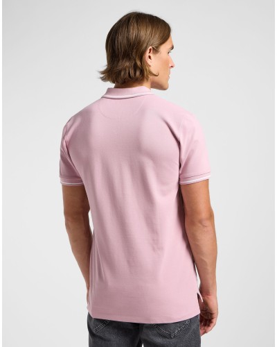 LEE	PIQUE POLO SOFT MAUVE