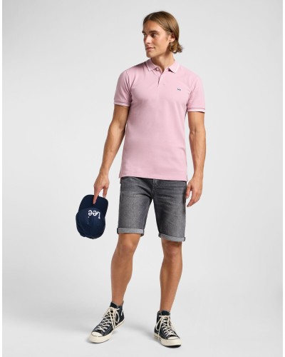 LEE	PIQUE POLO SOFT MAUVE