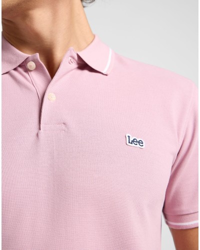 LEE	PIQUE POLO SOFT MAUVE