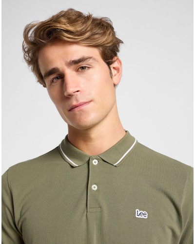 LEE	POLO PIQUE POLO MERCANTILE GREEN