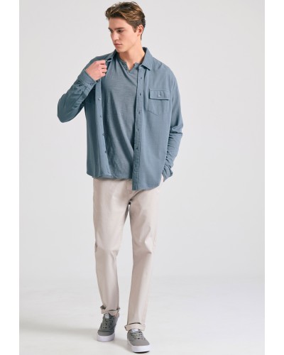 FUNKY BUDDHA CHINO FBM011-001-02 MIST GREY
