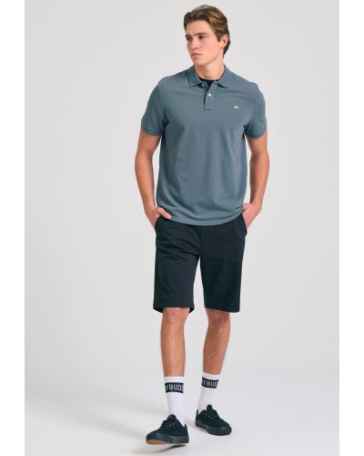 FUNKY BUDDHA POLO FBM011-001-11 STEEL GREY