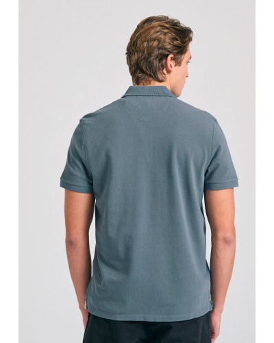 FUNKY BUDDHA POLO FBM011-001-11 STEEL GREY
