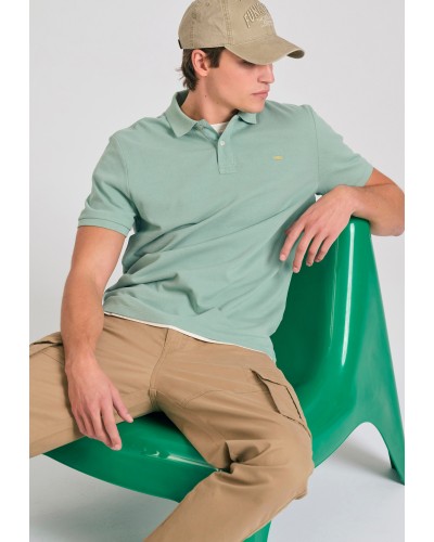 FUNKY BUDDHA POLO FBM011-001-11 SAGE GREEN