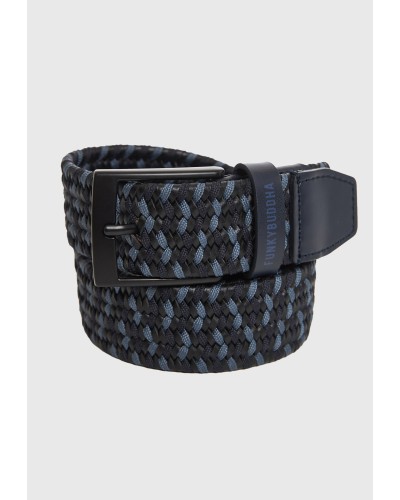 FUNKY BUUDHA BELT FBM011-056-10 NAVY
