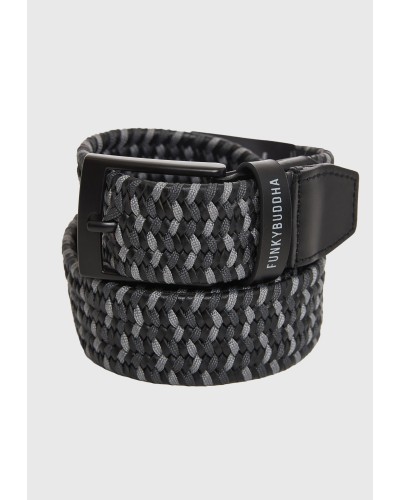 FUNKY BUUDHA BELT FBM011-056-10 GREY
