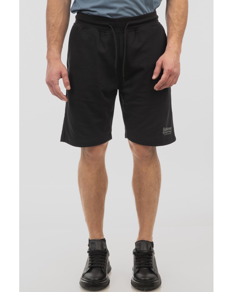 REBASE SWEAT SHORTS	251.RMS-6011 BLACK