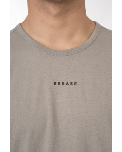 REBASE T-SHIRT 251.RTS-9037 LT SMOKE