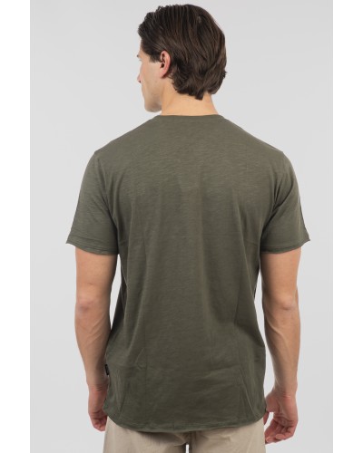 REBASE T-SHIRT 251.RTS-9033 KHAKI