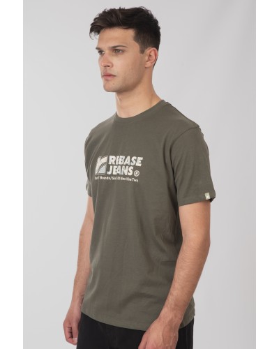 REBASE T-SHIRT 251.RTS-9013 KHAKI