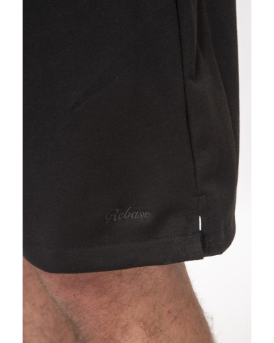REBASE SWEAT SHORTS	251.RMS-6015 BLACK