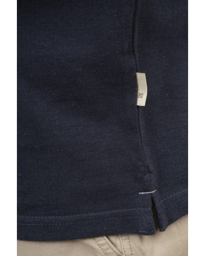 REBASE POLO 251.RPS-3038 INDIGO MELANGE