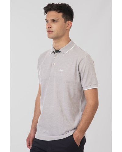 REBASE POLO 251.RPS-3038 ASH GREY MELANGE