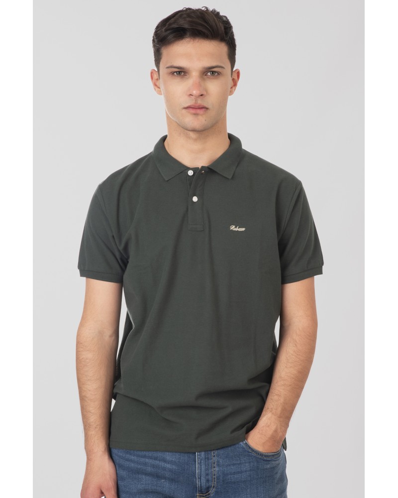 REBASE POLO 251.RPS-3032 FOREST GREEN