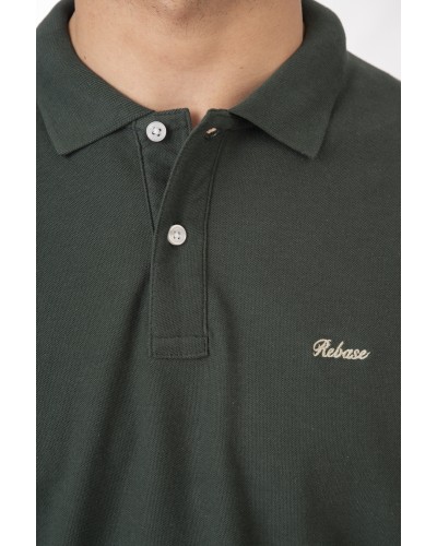 REBASE POLO 251.RPS-3032 FOREST GREEN
