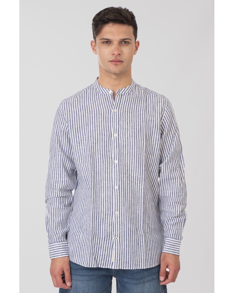 REBASE SHIRT 251.RGS-5063-CC81	BLUE WHITE