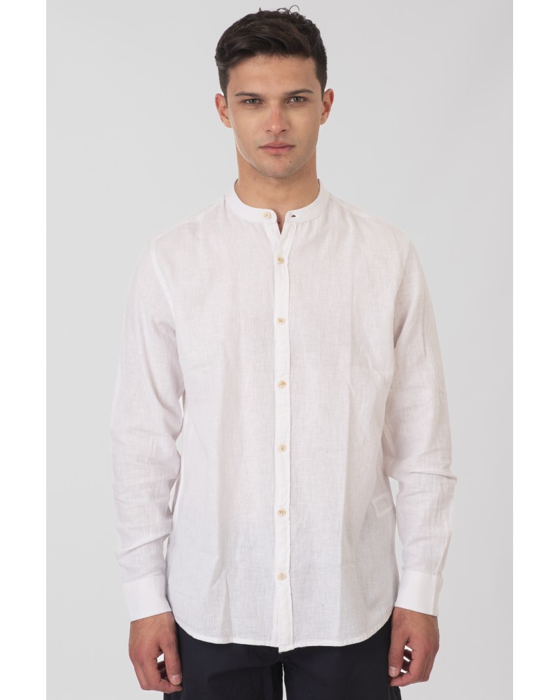 REBASE SHIRT 251.RGS-5057 LINEN WHITE