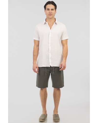 REBASE LINO SHORTS 251.RMSHO-7007 MIDNIGHT MOSS