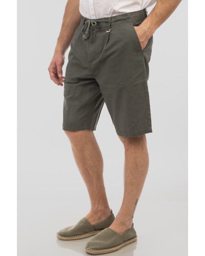 REBASE LINO SHORTS 251.RMSHO-7007 MIDNIGHT MOSS