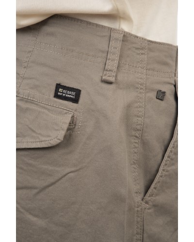 REBASE CARGO SHORTS	251.RMSHO-7001 STEEPLE GREY