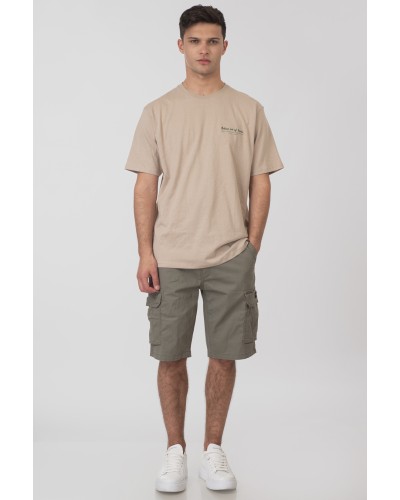 REBASE CARGO SHORTS	251.RMSHO-7001 LT OLIVE