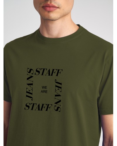 STAFF T-SHIRT NILO 64-008.053 OLIVE