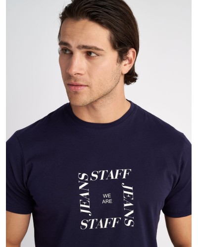 STAFF T-SHIRT NILO 64-008.053 BLUE NAVY