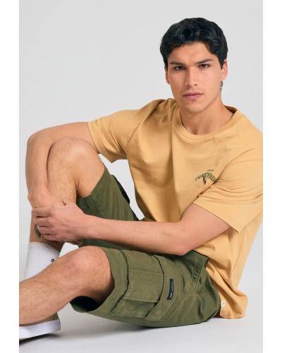 FUNKY BUDDHA CARGO SHORT FBM011-002-03 KHAKI