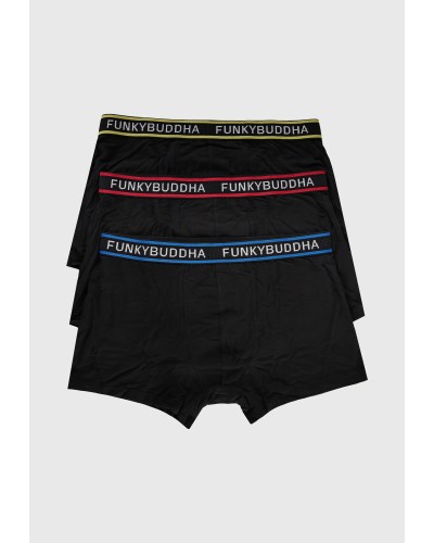 FUNKY BUDDHA	UNDERWEAR FBM011-083-10 BLACK