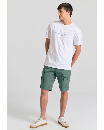 GARAGE 55 T-SHIRT GAM011-517-04 WHITE