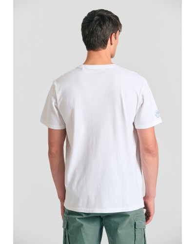 GARAGE 55 T-SHIRT GAM011-517-04 WHITE