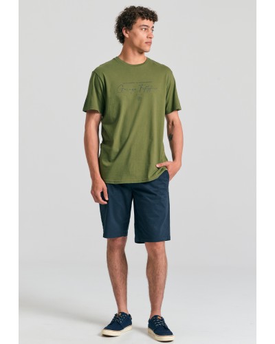 GARAGE 55 T-SHIRT GAM011-517-04 KHAKI