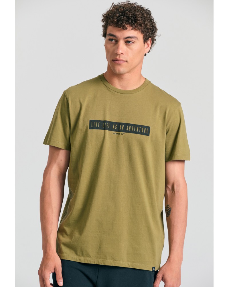 GARAGE 55	T-SHIRT GAM011-526-04 OLIVE