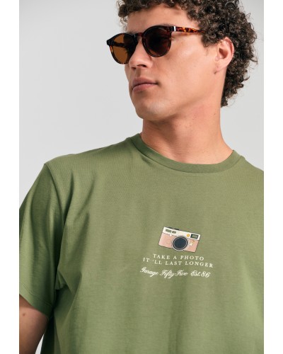 GARAGE 55	T-SHIRT GAM011-523-04 HUNTER GREEN