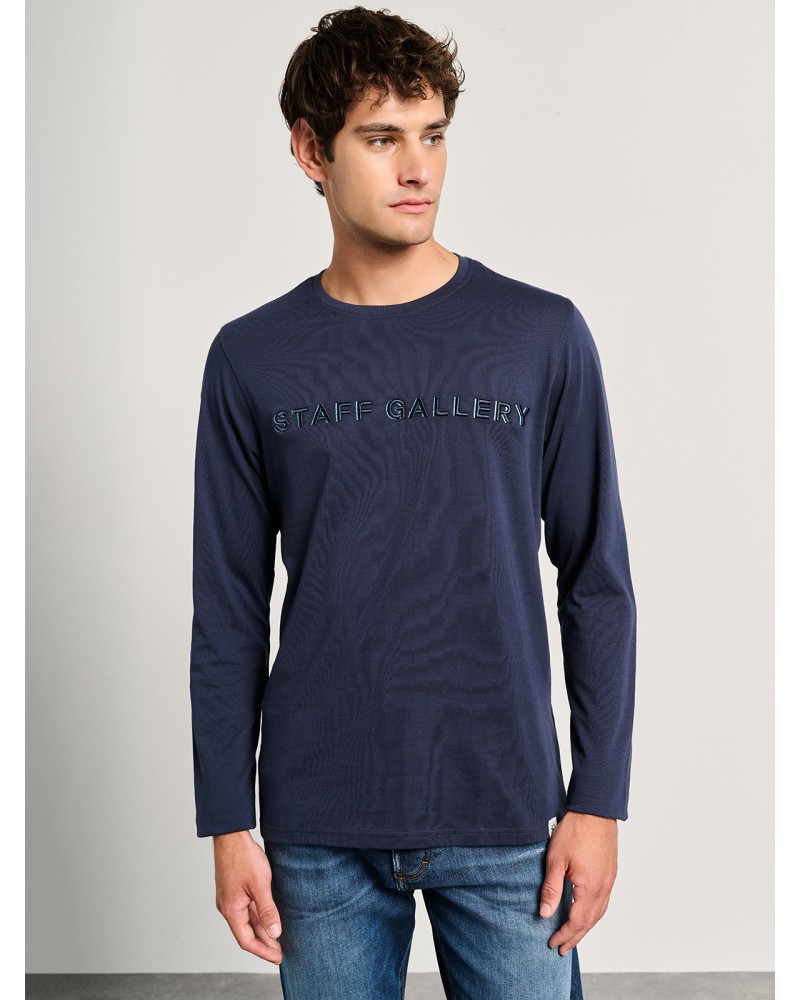 STAFF LONGSLEEVE DARWIN 64-301.054 BLUE NAVY