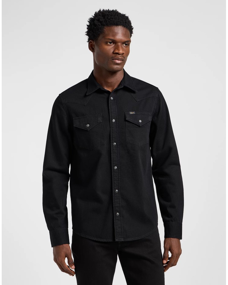 LEE	SHIRT REGULAR WESTERN SHIRT BLACK