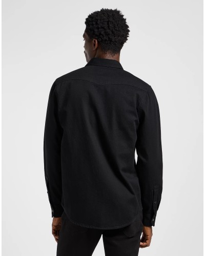 LEE	SHIRT REGULAR WESTERN SHIRT BLACK
