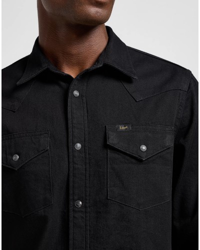 LEE	SHIRT REGULAR WESTERN SHIRT BLACK