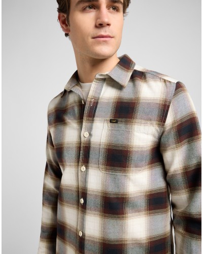LEE	SHIRT LEESURE SHIRT  BRENTWOOD PLAID