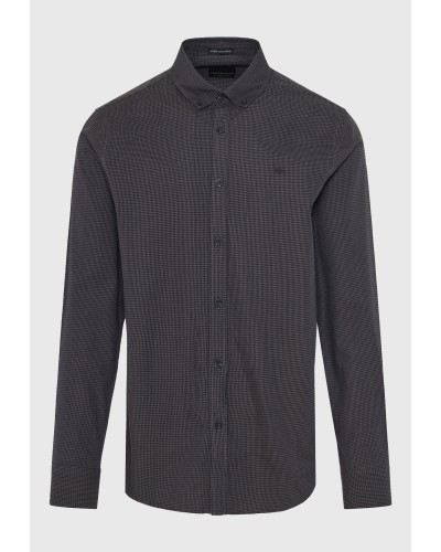 FUNKY BUDDHA SHIRT FBM012-004-05	DK GREY