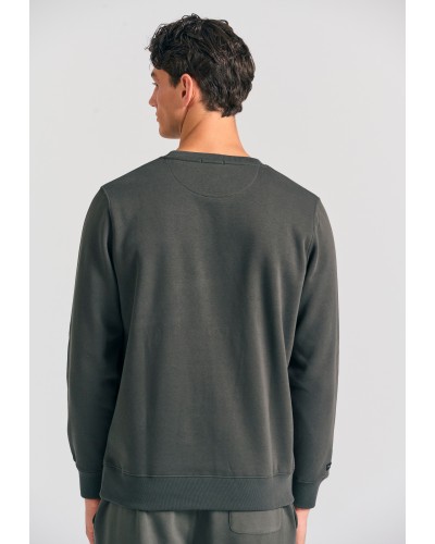 FUNKY BUDDHA CREW NECK FBM012-003-06 FOREST NIGHT