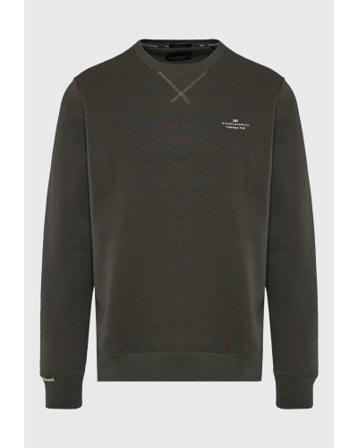 FUNKY BUDDHA CREW NECK FBM012-003-06 FOREST NIGHT