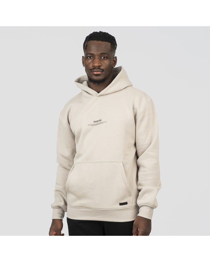 REBASE HOODIE 252.RTOP-1045 ICE GREY