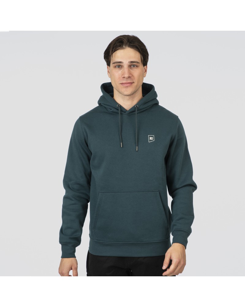 REBASE HOODIE 252.RTOP-1040 DEEP TEAL